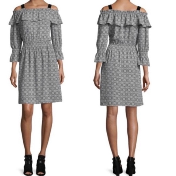 Libby Edelman Women’s Off the Shoulder Ruffle Dress! (NWT)! - Picture 8 of 8